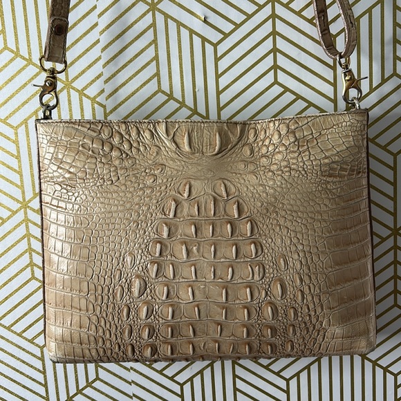 BRAHMIN Crème Crossbody Bag with Adjustable Strap - Picture 5 of 16